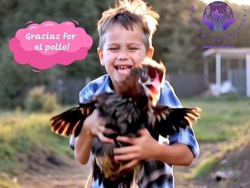 Kid's Hilarious Spanish 'Gracias' Will Melt Your Heart!
¡Descubre a un niño riendo con un mensaje de 'Gracias for el pollo!' ...