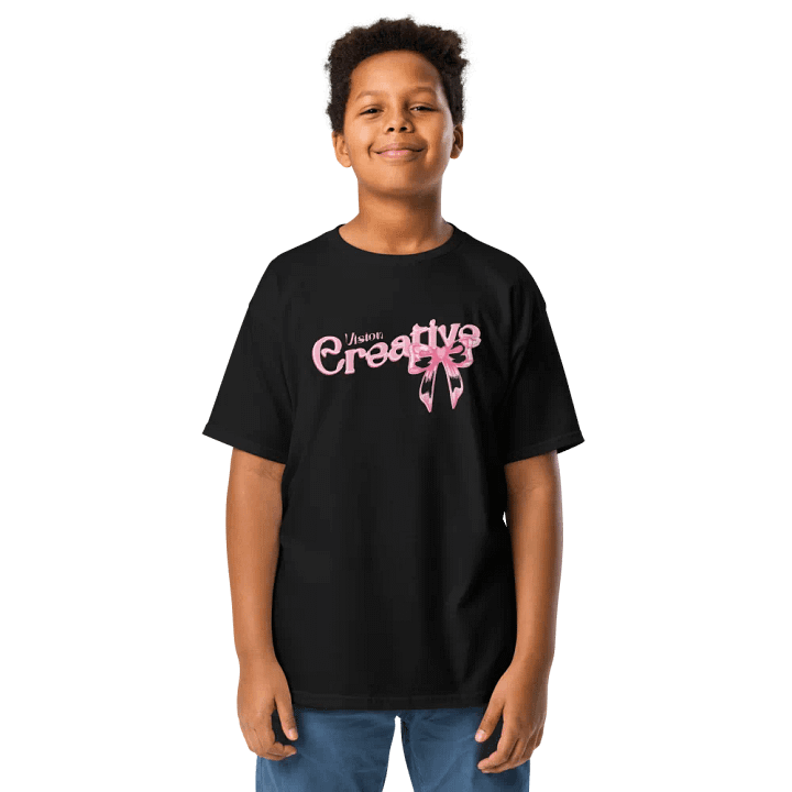 Kids Girl T Shirt Pink Bow product image (1)