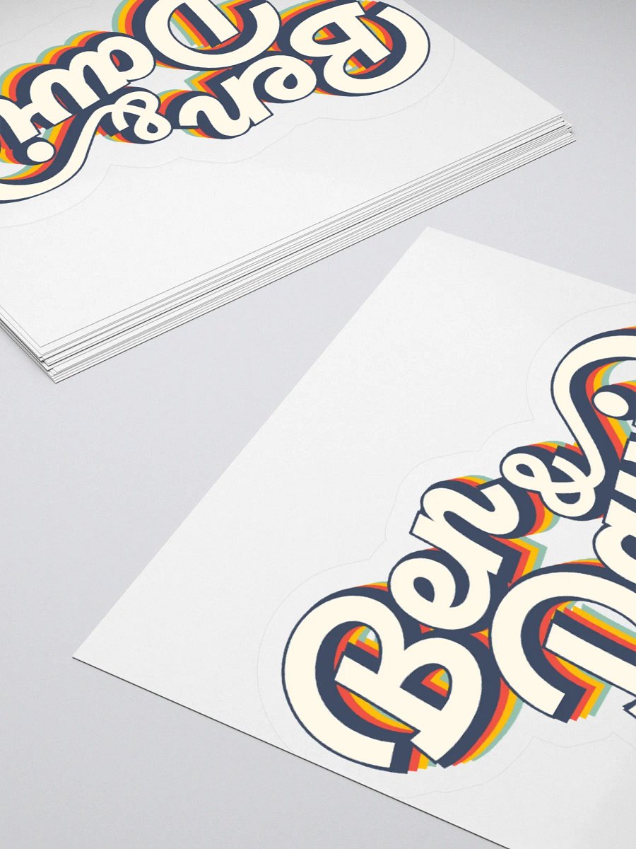 Cruise With Ben & David Sticker product image (4)