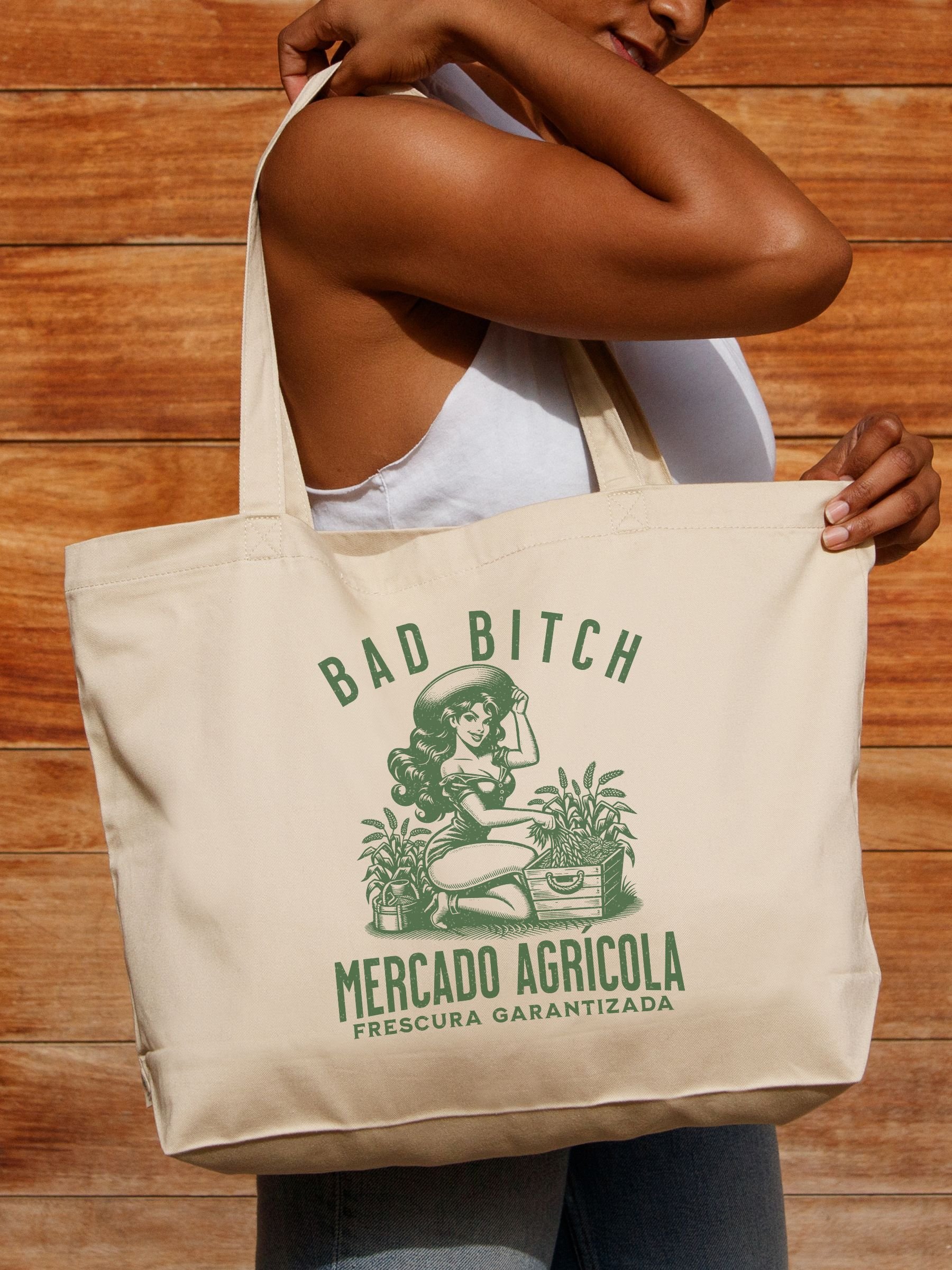 Bad Bitch Mercado Agrícola Tote Bag product image (1)