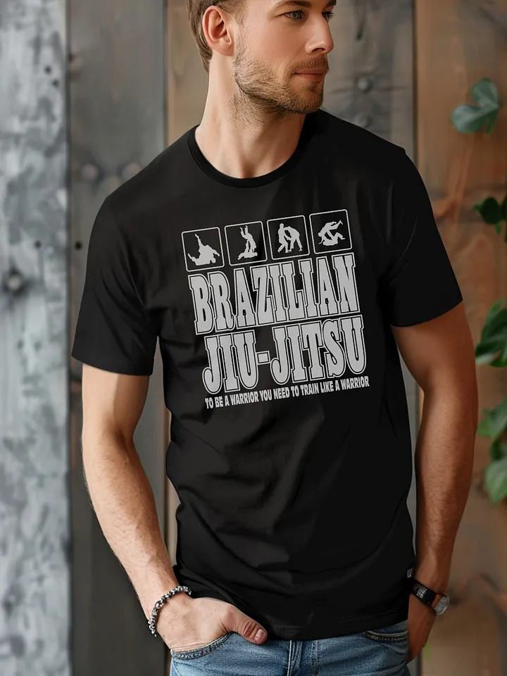 Brazilian Jiu Jitsu Shirt BJJ Shirt Men Women product image (1)