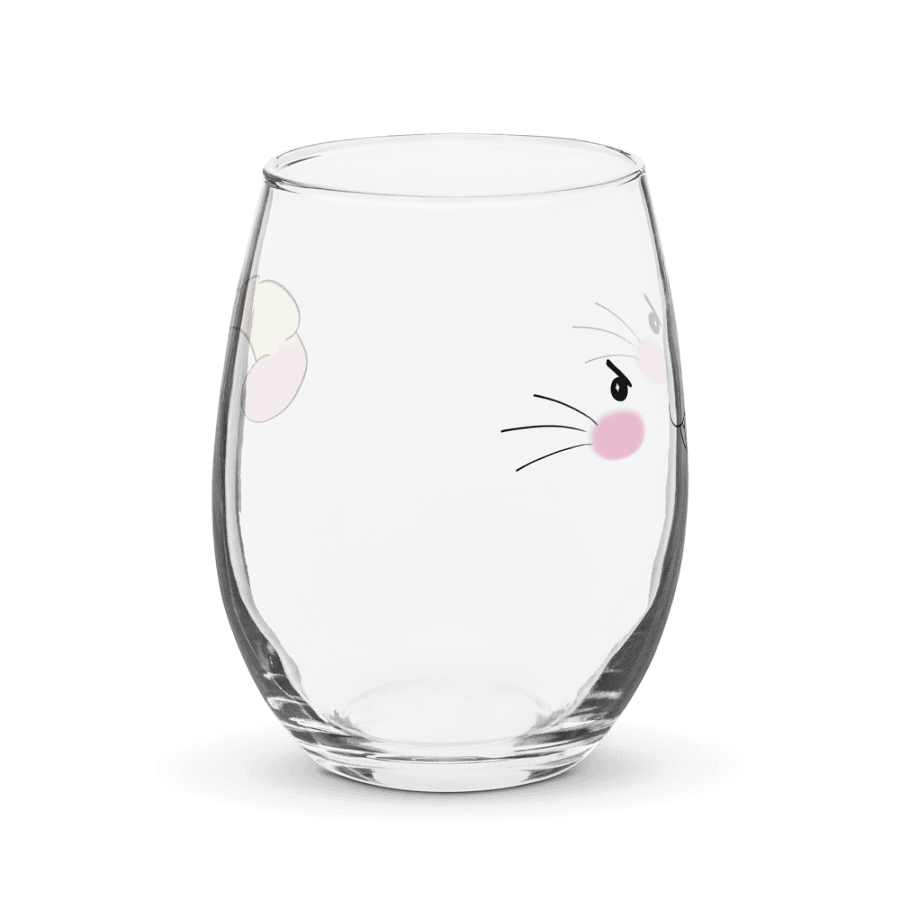 Peach Stemless Wine Glass product image (4)