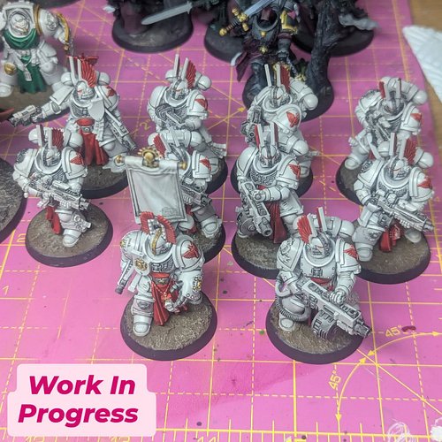 Another Progress shot of the Sternguard :)

 @warhammerofficial
#warhammer40k #warhammer #gamesworkshop #miniatures #miniatur...