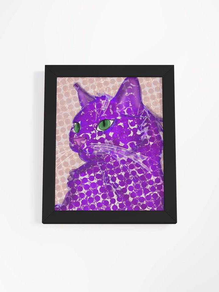 The Purrr fit purple kitty product image (1)