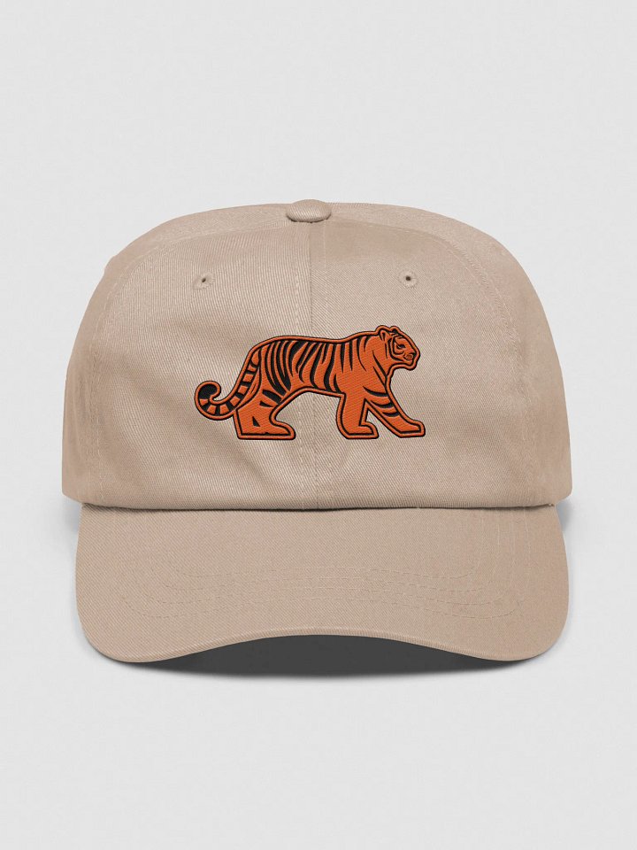 Walking Tiger Embroidered Dad Hat product image (1)