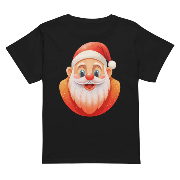 Jolly Santa Graphic Women's Tee product image (2)