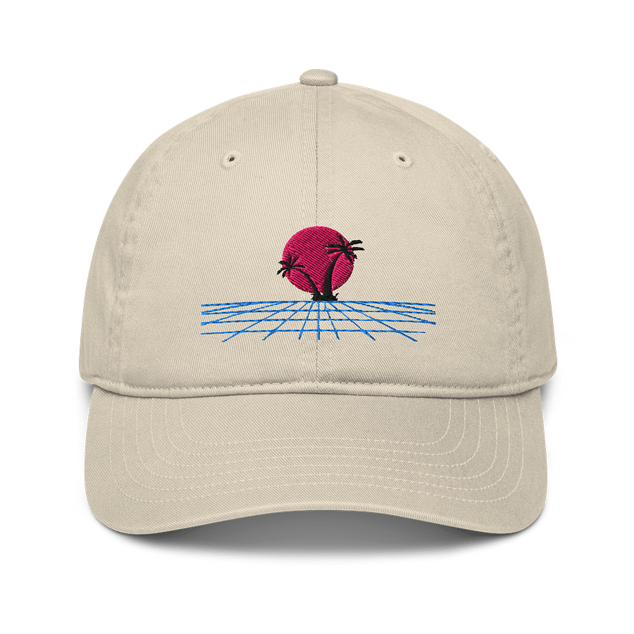 Retro Palm Tree Perspective Dad Hat product image (1)