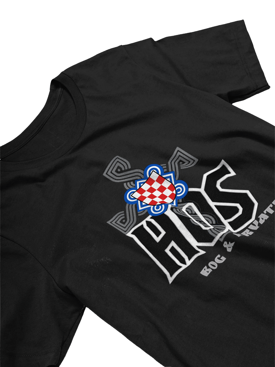HOS BOG & HRVATI Emblem Unisex T-Shirt product image (5)