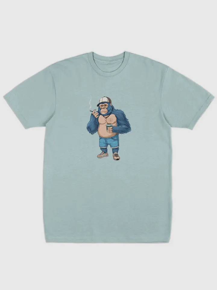 Blue Gorilla Cotton Heritage Men's Premium Heavyweight Tee product image (1)