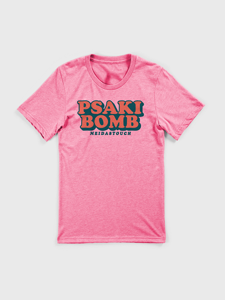 Red PsakiBomb Women's Cut T-Shirt product image (1)