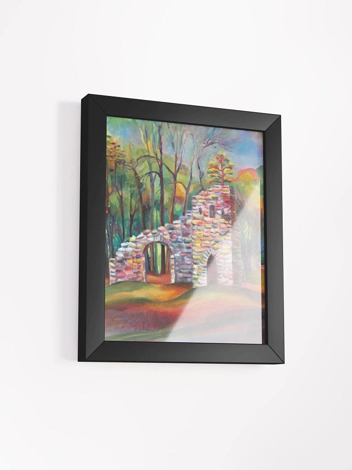 Enchanted Ruins Framed Matte Poster - Medieval Ruins product image (6)