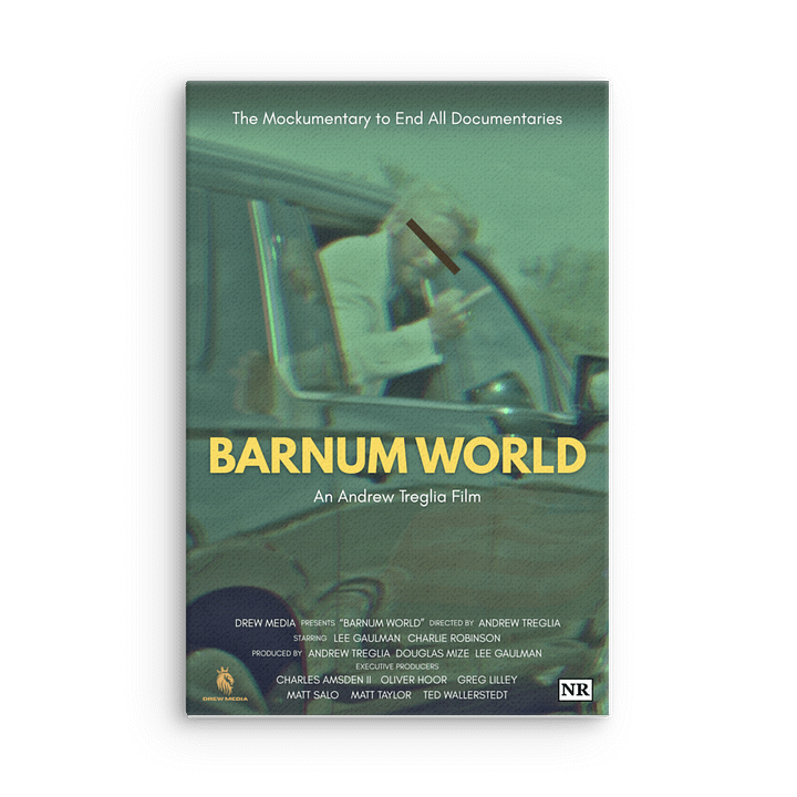 Barnum World Official Poster on Canvas product image (1)