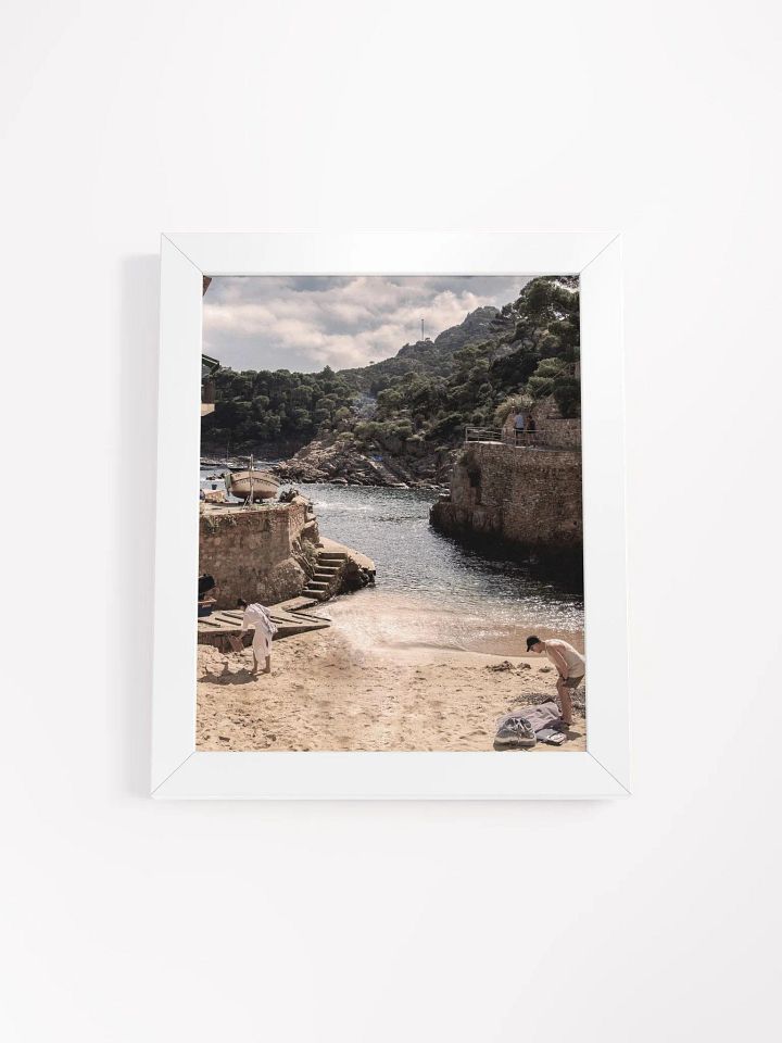 Costa Brava Cami de Ronda - Framed High-Quality Matte Poster product image (1)