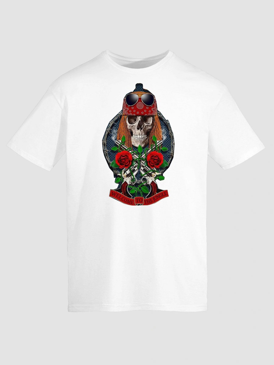 Guns N' Roses T-Shirt - Welcome to the Jungle Axl Skull product image (6)
