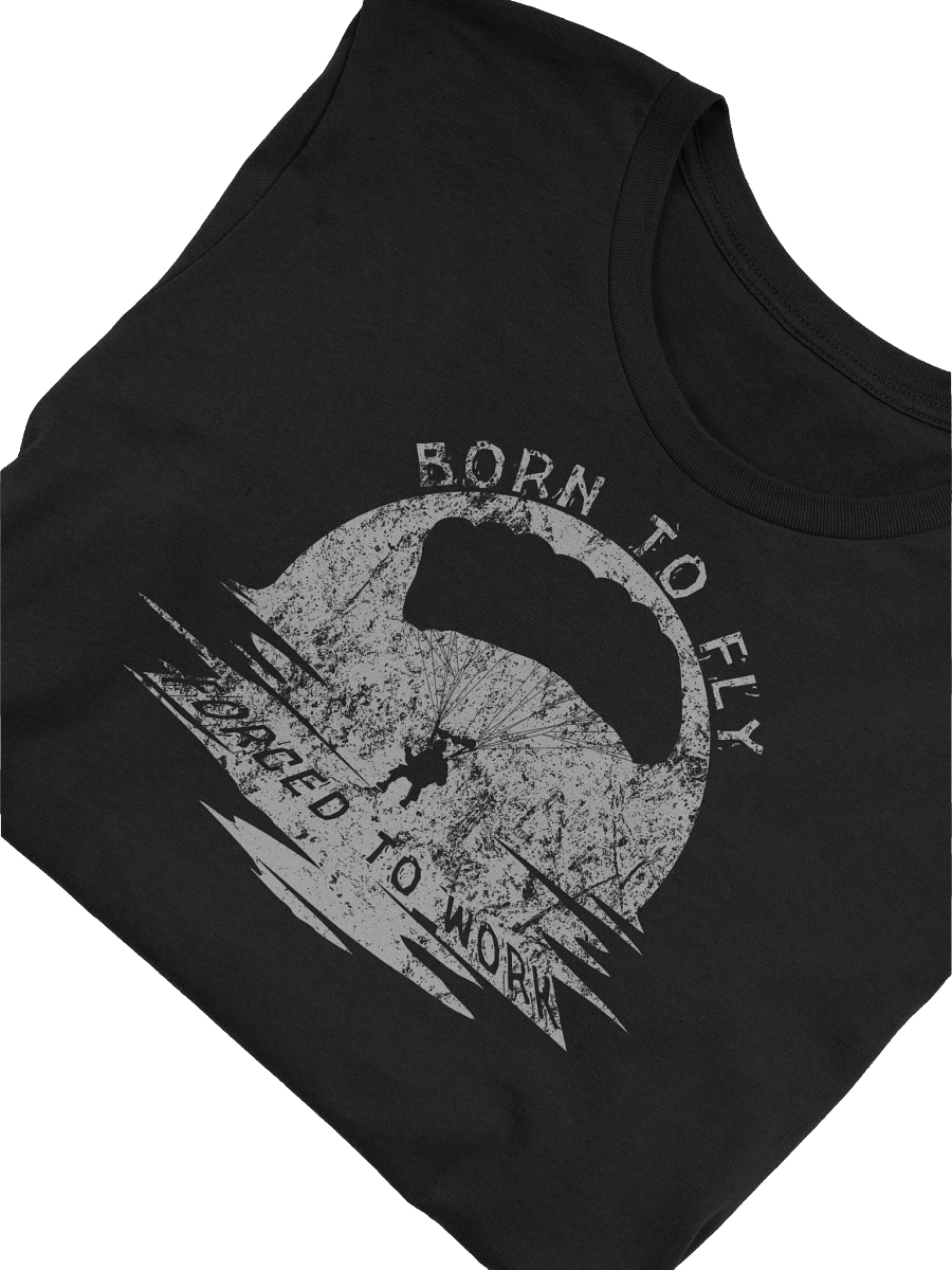 Born to Fly Skydiver Tee | Forced to Work product image (50)