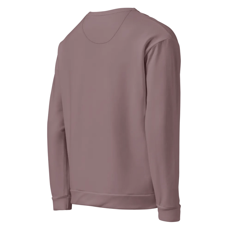 Plain Mauve Soft Summer Unisex Recycled Polyester Heavyweight Premium Sweatshirt by Treasure Pie product image (6)