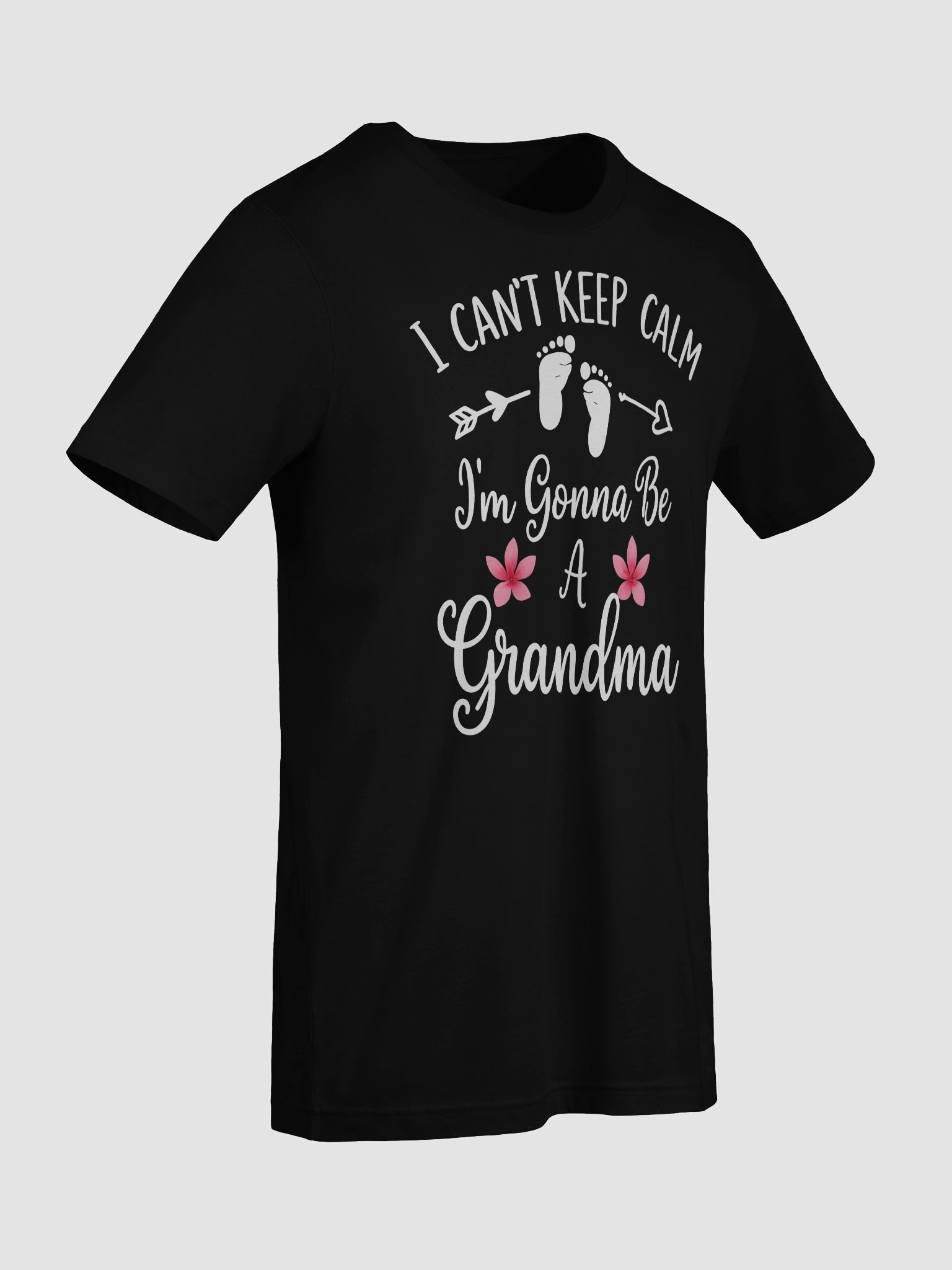 I Can’t Keep Calm I’m Gonna Be a Grandma – Cute Baby Announcement T-Shirt product image (9)