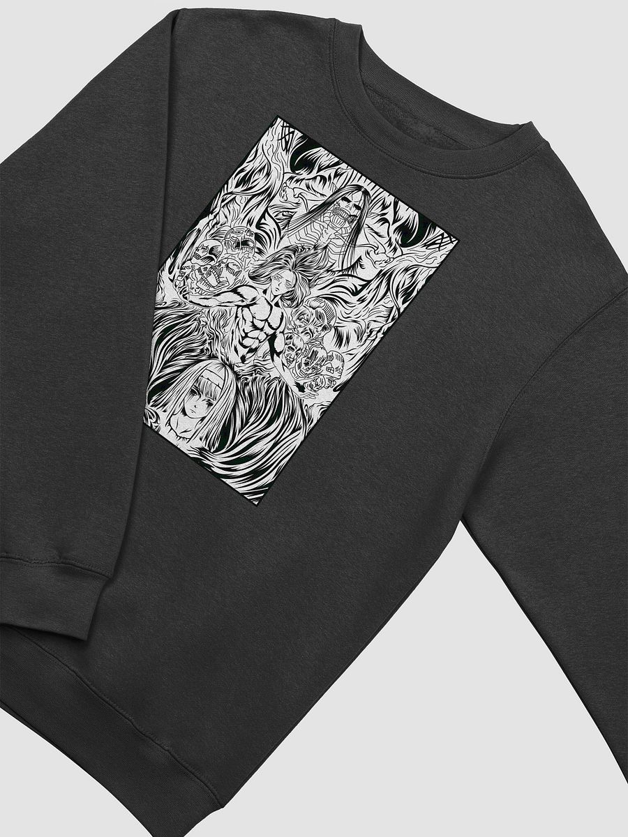Founding Titan: Eren’s Final Power Premium Sweatshirt product image (3)