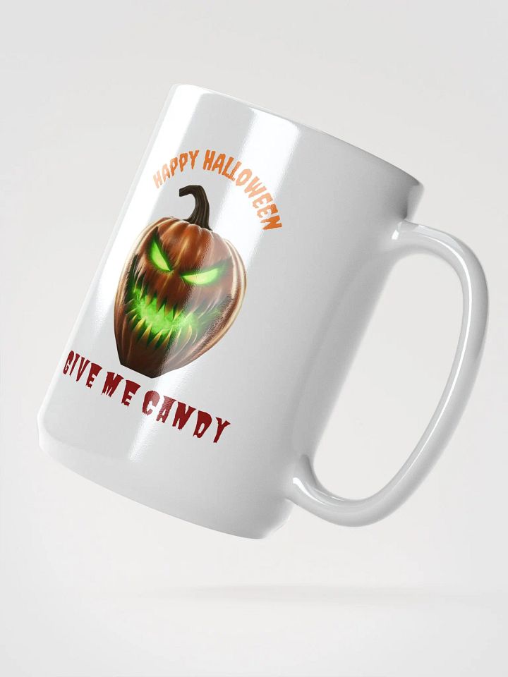 Happy halloween Give Me Candy white mug product image (2)
