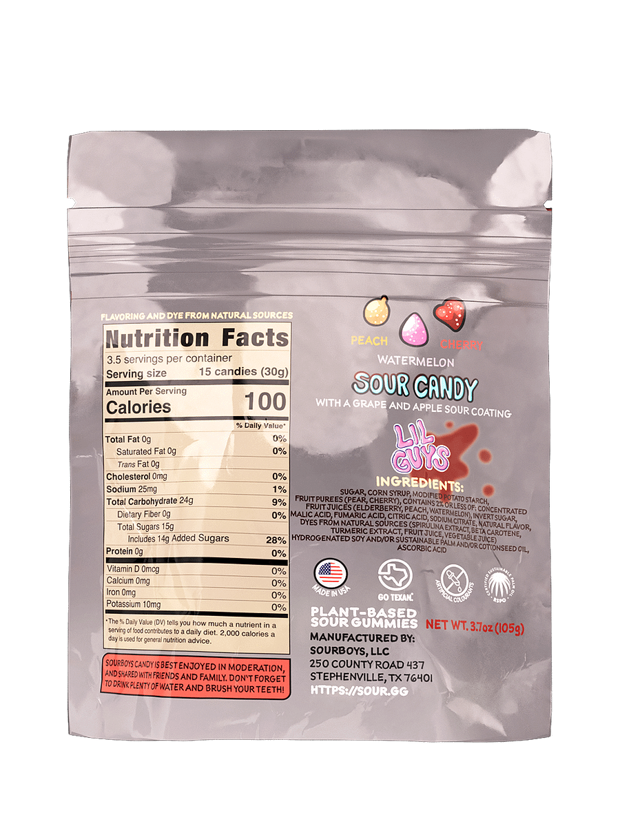 Grape Theft Apple Sour Gummies - LilGuys product image (2)