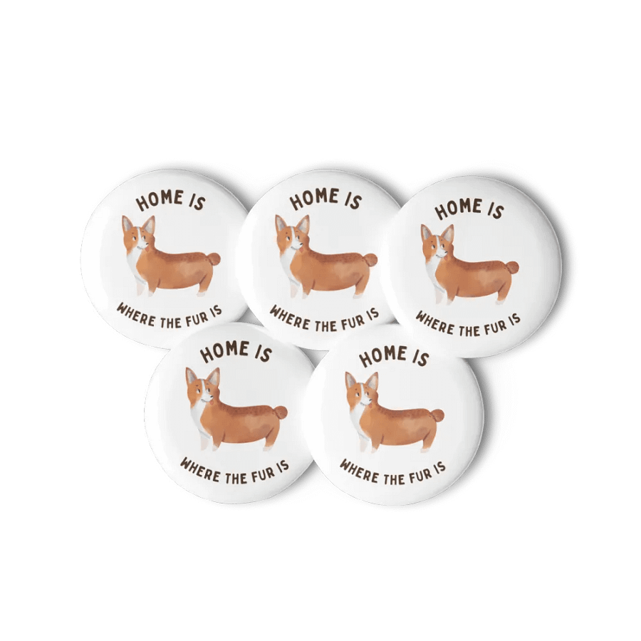 Home Is Where the Fur Is – Charming Pet Lover’s Pins product image (11)