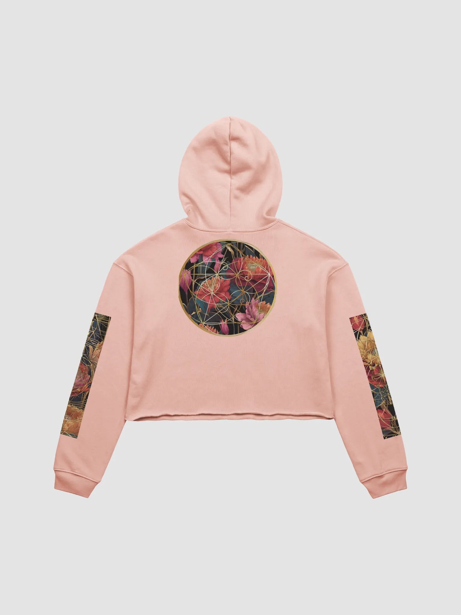 Radiant Blossom Crop Hoodie (DTG) product image (20)
