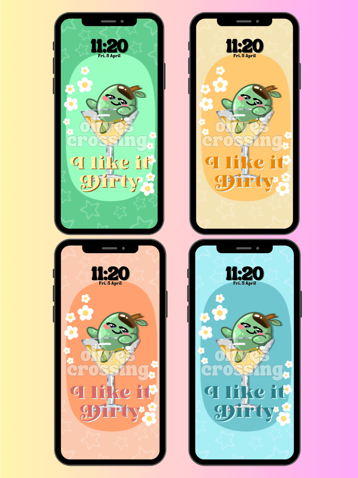'I Like It Dirty' ~Summer Exclusive~ iPhone/Android Wallpaper Set 1 product image (1)