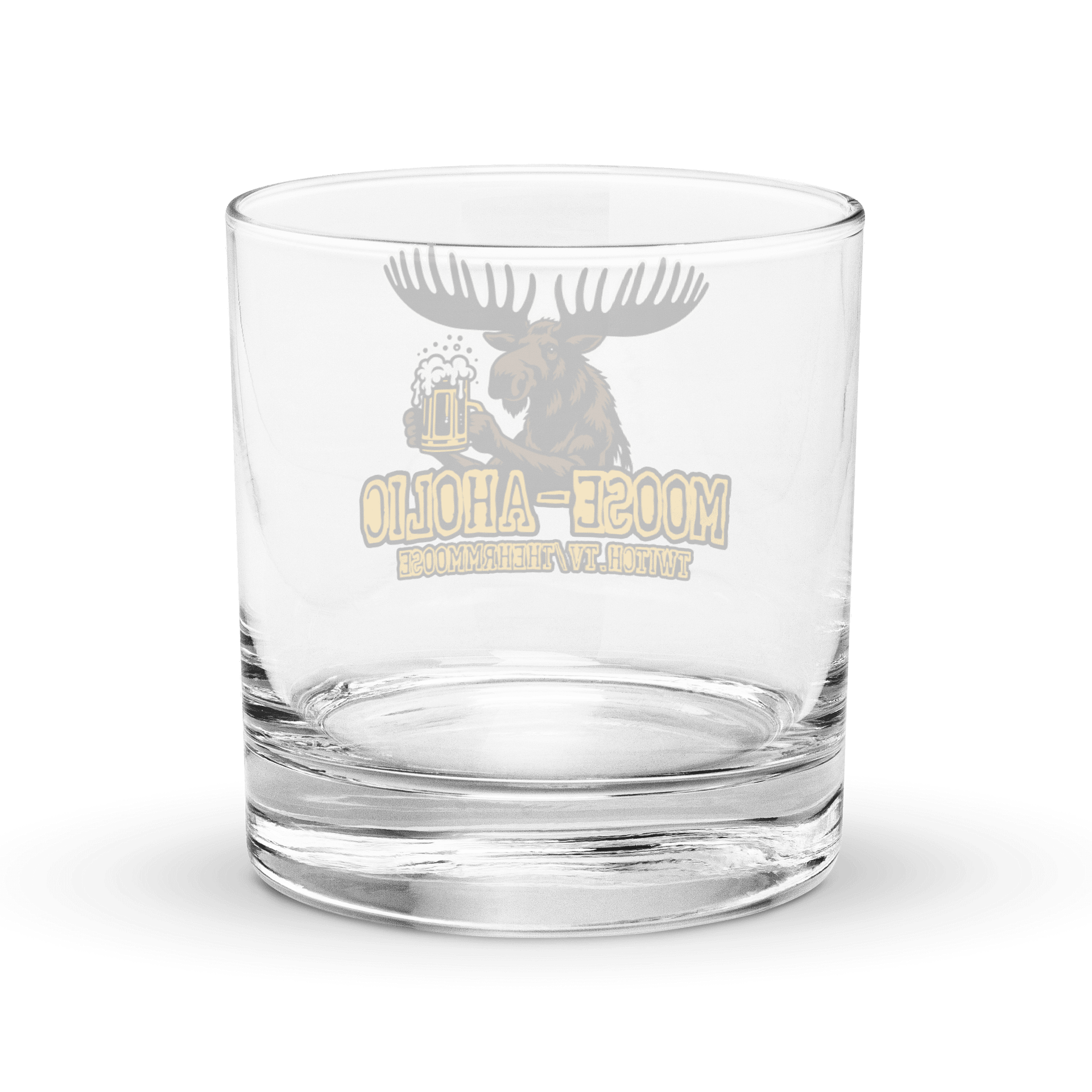 Moose-aholic Rocks Glass product image (4)