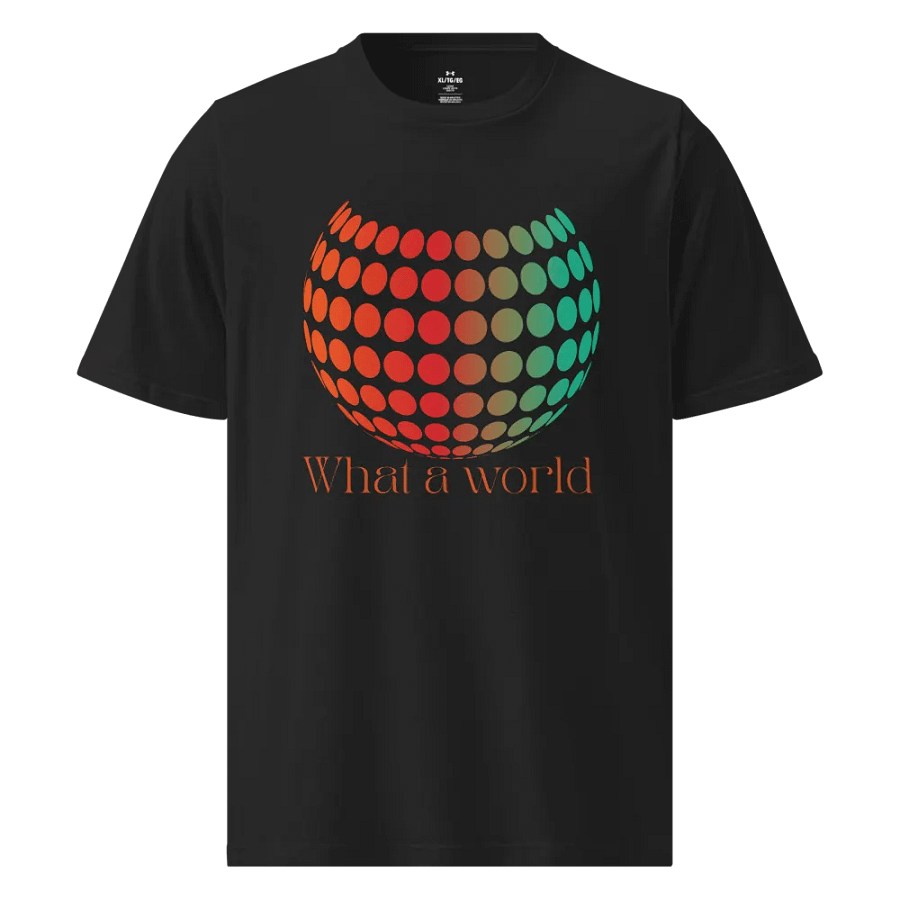 What a World Sphere Athletic T-Shirt product image (1)