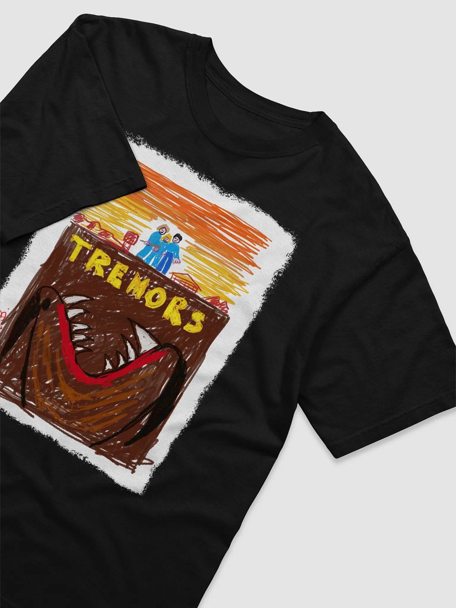 😱“Tremors” – Creepy Kids Creature Feature SPE|CIAL EDITION grunge distressed unisex Tee ☠🌋 product image (3)