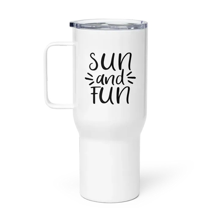 Sun & Fun Stainless Steel Travel Mug product image (1)