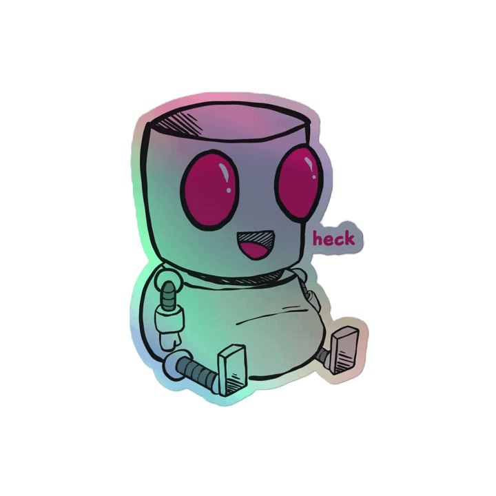 Heck Sticker Holographic product image (2)