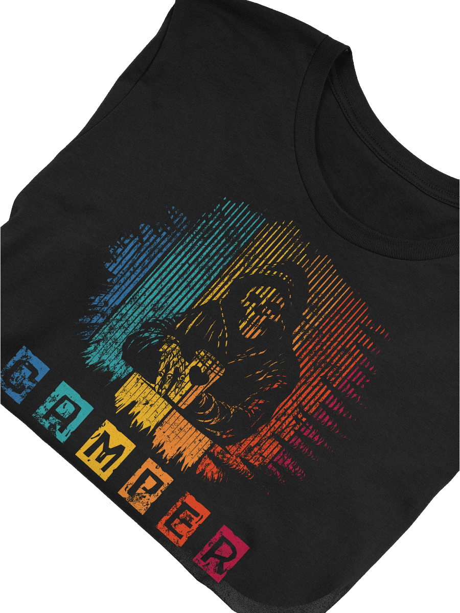 Skeleton Camper Coffee T-Shirt – Retro Grunge Camping & Coffee Lover Tee product image (5)