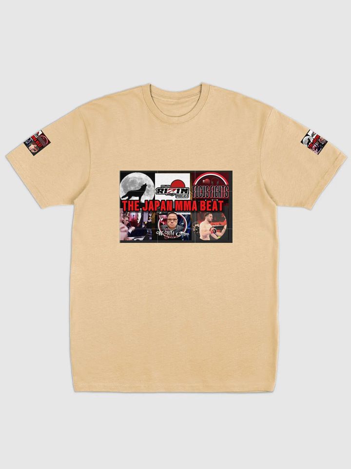 THE JAPAN MMA BEAT T-SHIRT (GOLD) product image (1)