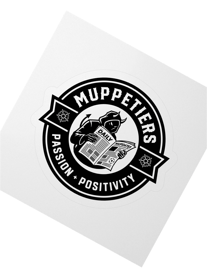 Muppetiers Alt-Logo Kiss Cut Stickers product image (2)