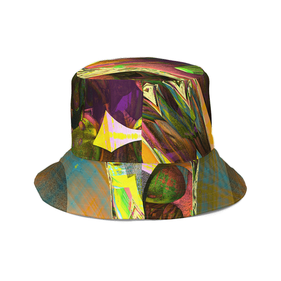 Neon Bubbles Reversible Bucket Hat product image (3)