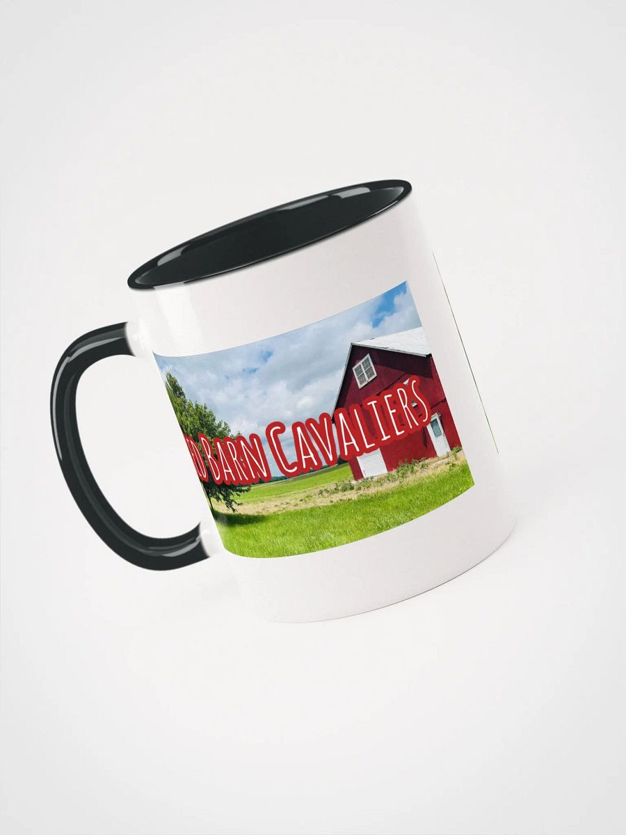 Red Barn Cavaliers Logo Ceramic Mug with Colored Handle & Interior by Mugz product image (17)