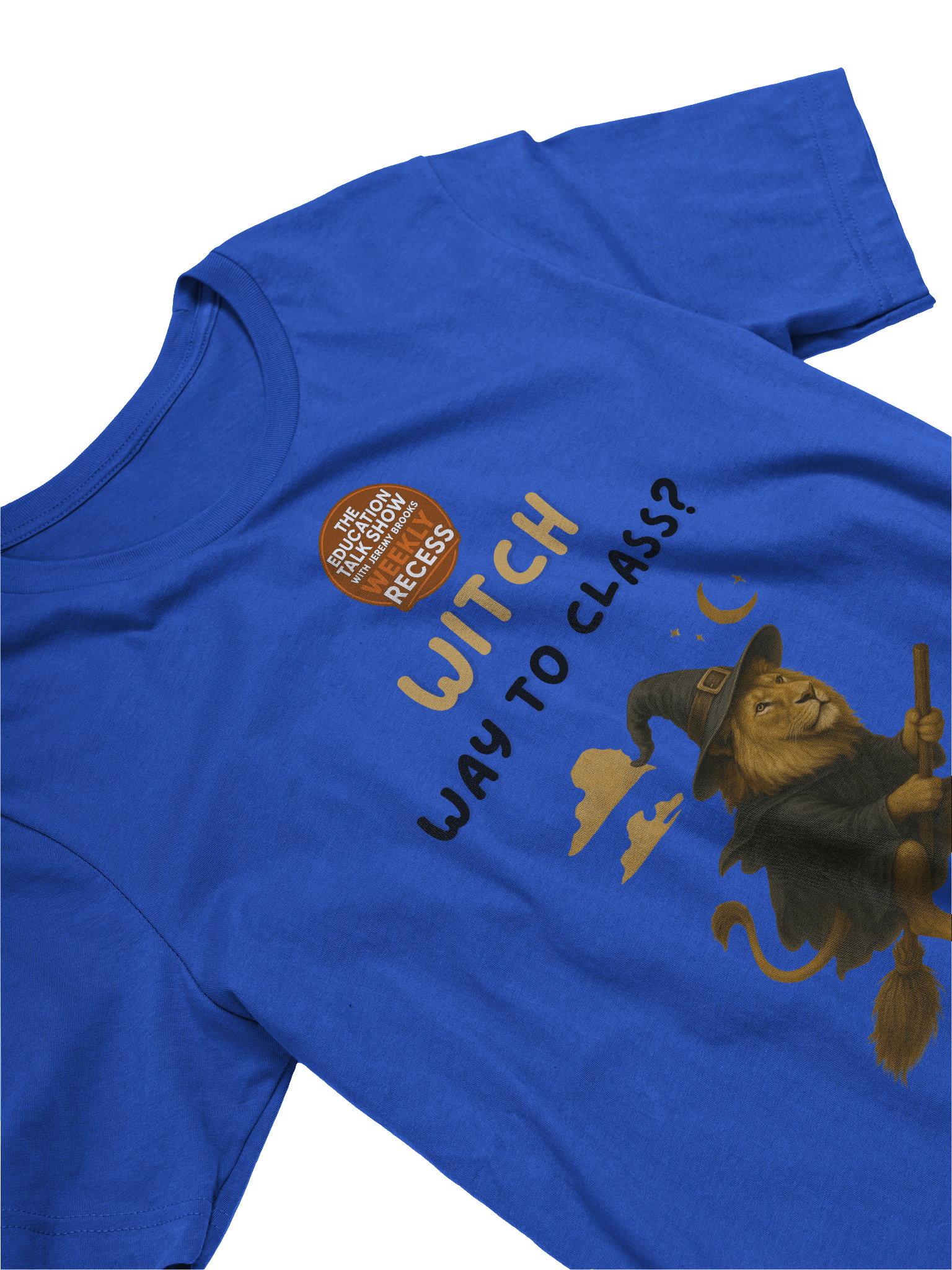 Witch Way to Class? – Halloween Lion Witch Tee product image (3)