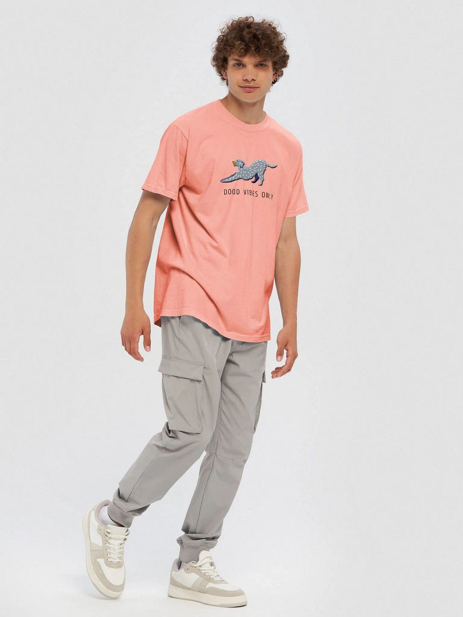 Dood Vibes Only T-Shirt(Embroidered) of a Labradoodle(Gray) product image (10)