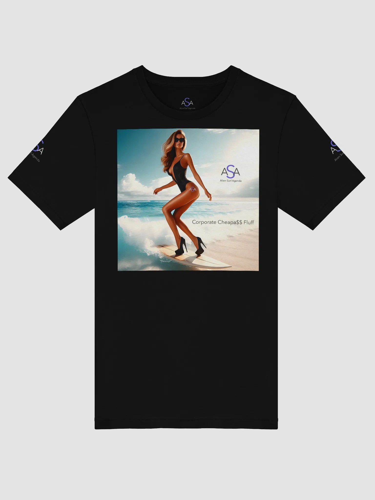 ASA Alien Surf Agenda Logo T-Shirt product image (34)