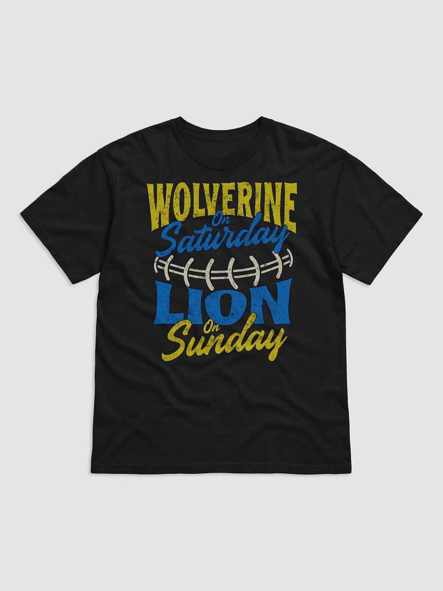 Vintage Wolverine On Saturday Lion On Sunday product image (1)