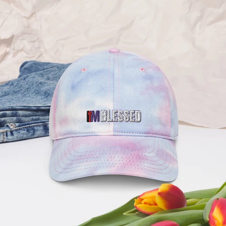 I am Blessed Gradient Charm Dad Hat product image (5)