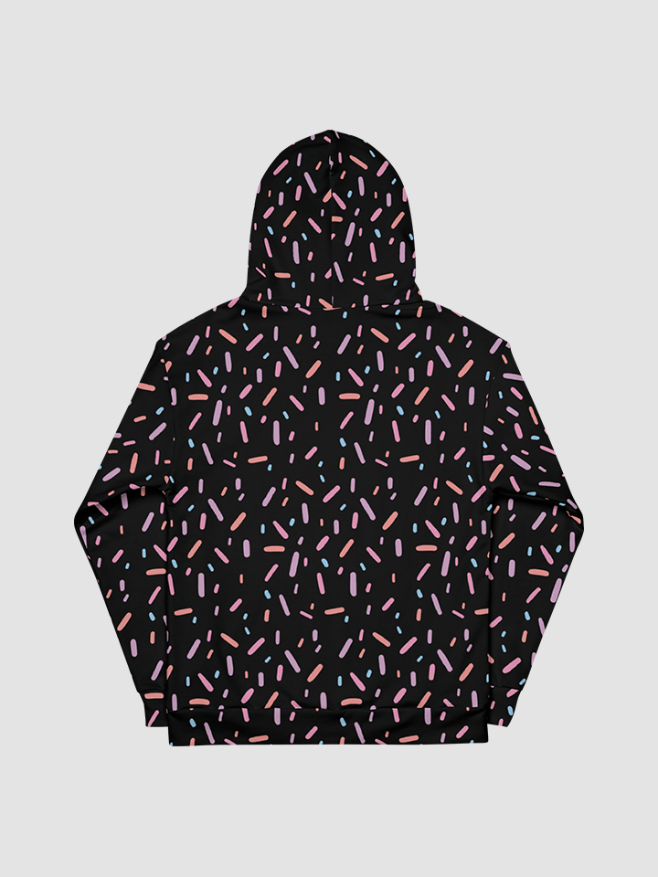 Black Forest Sprinkles Hoodie Unisex Sizing product image (5)