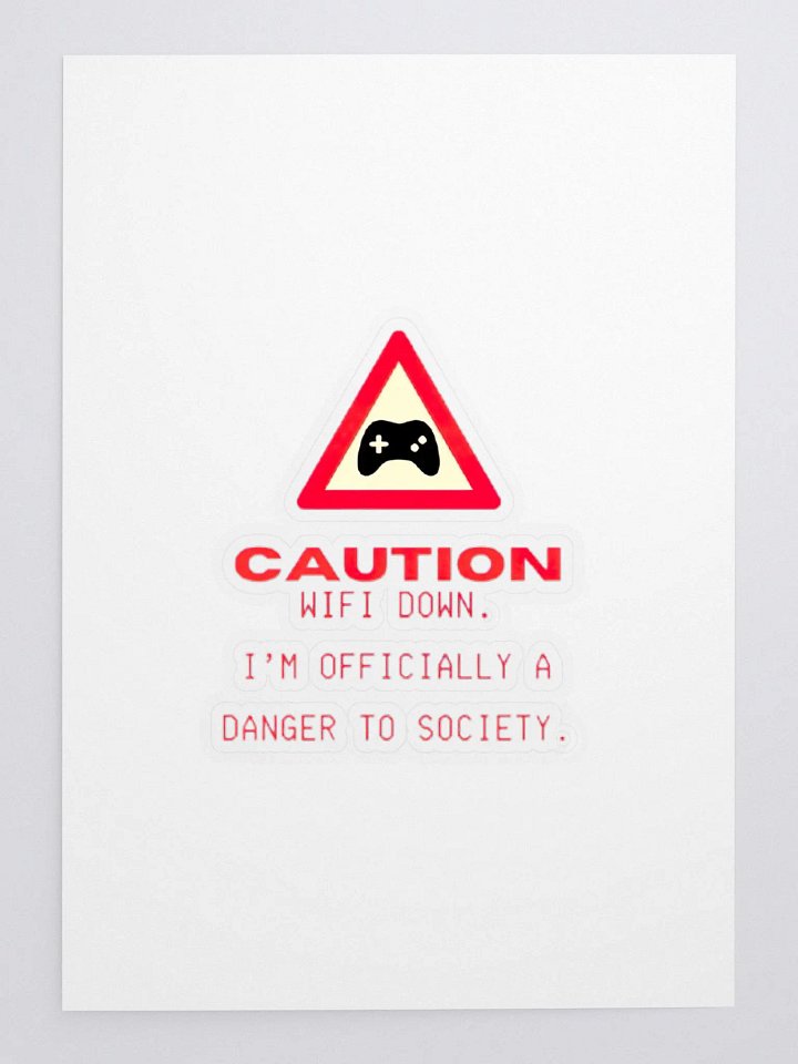 Caution WiFi down! product image (1)