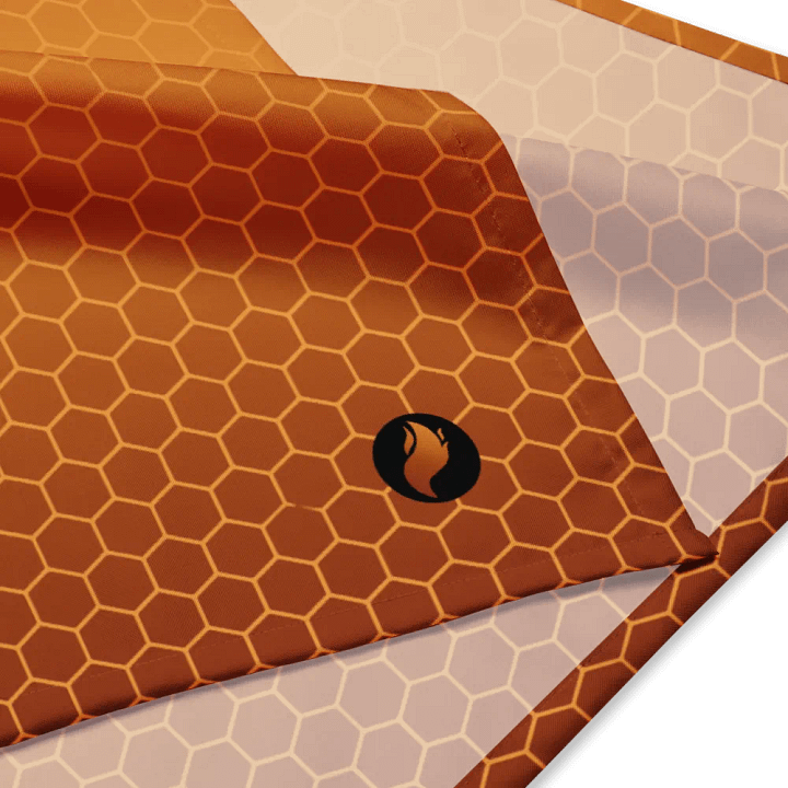 Warm Honeycomb Bandana product image (4)