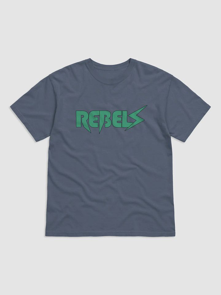 Rebels T-Shirt Blue Jean | Green product image (1)