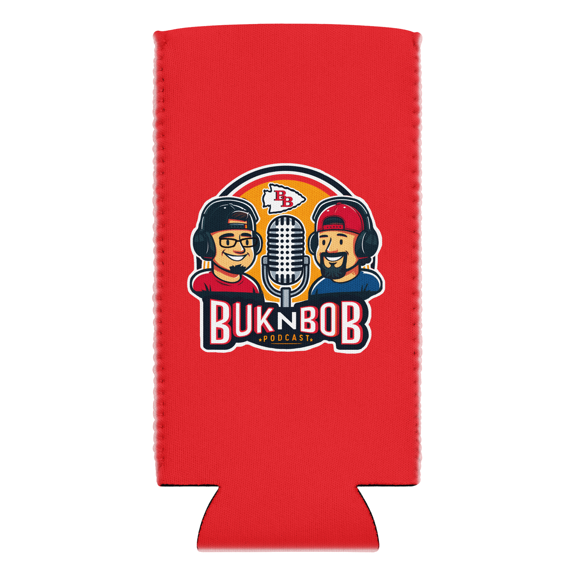 Buk n Bob Podcast Can Cooler product image (2)