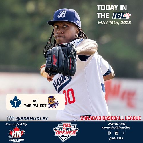 Juan Benitez gets the start for the defending IBL Champs, the @barriebaycats, in their home opener vs @mapleleafsbaseball ton...
