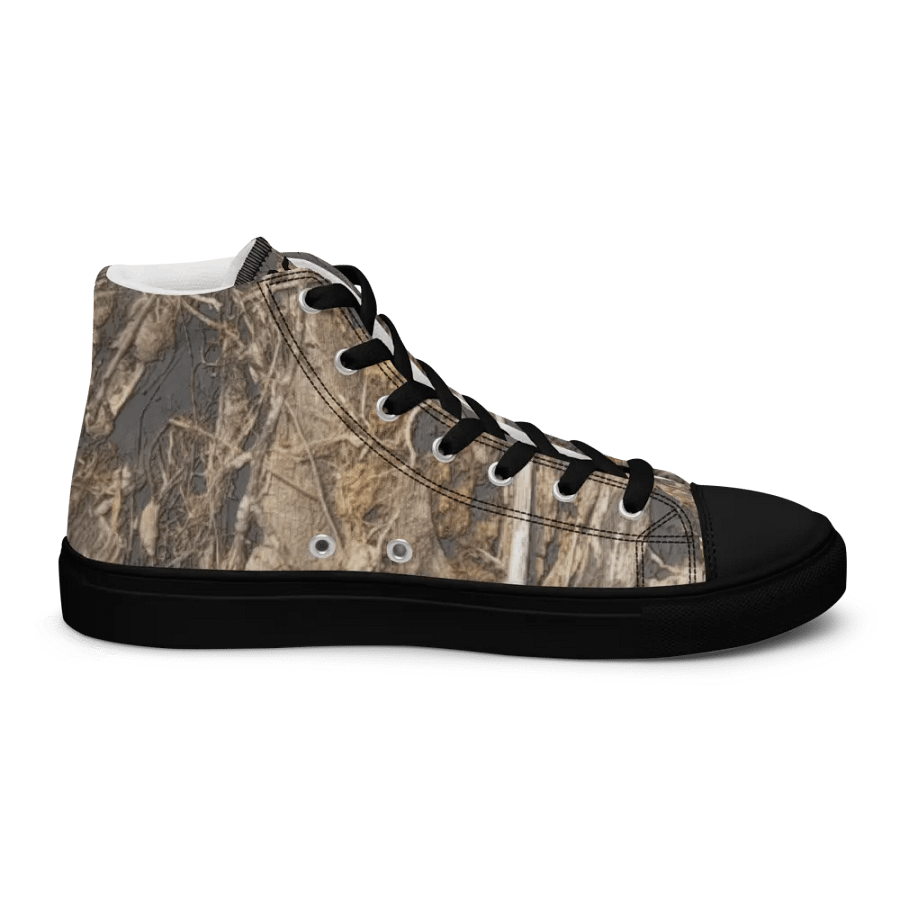 Men's High Top Canvas Shoes - Dead Split - It Happennnns Camo product image (9)