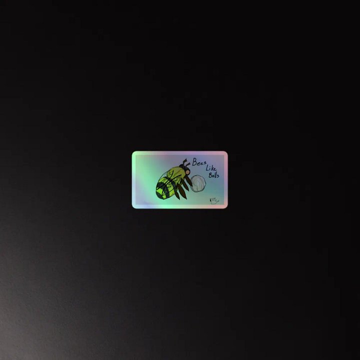 Bees Like Balls Sticker product image (4)